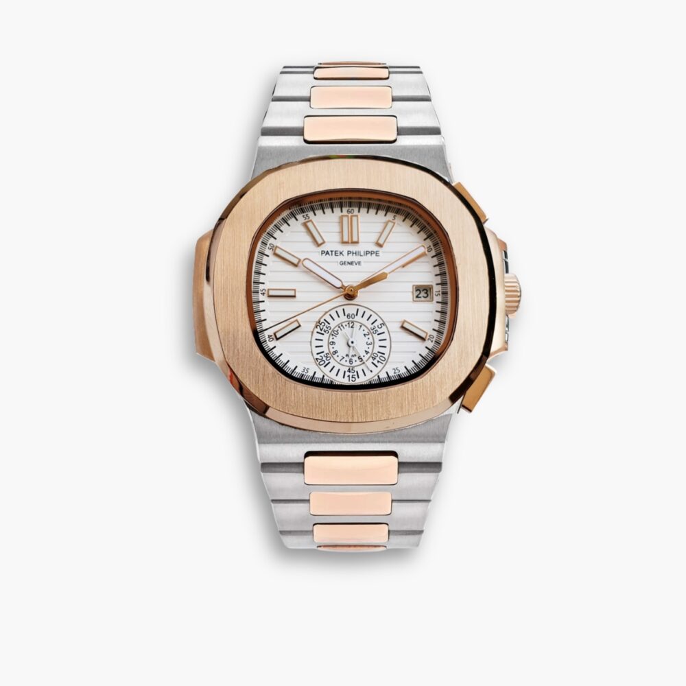 Patek Philippe Nautilus Chronograph Stainless Steel White 40mm