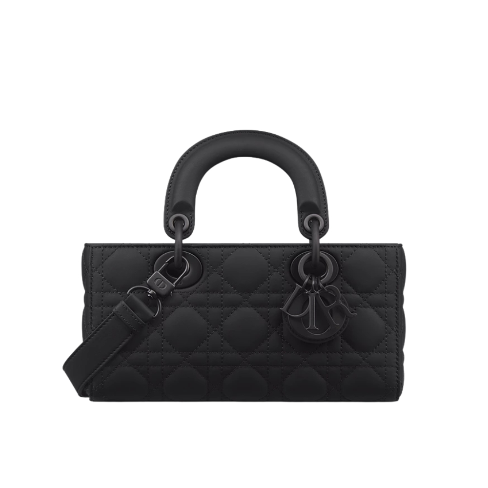 DIOR SMALL LADY D JOY BAG BLACK 22CM M0613SLOI M900