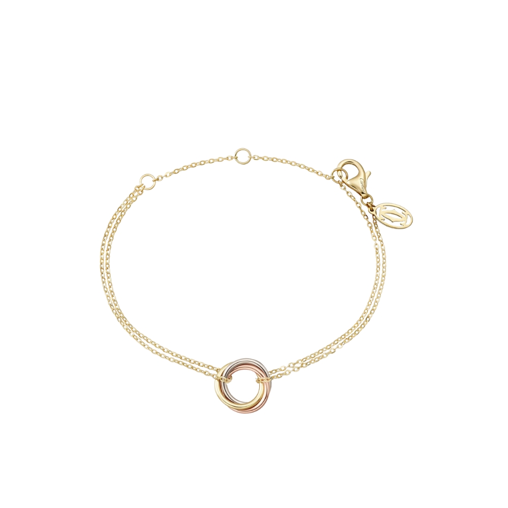 CARTIER TRINITY ON CHAIN BRACELET B6068115