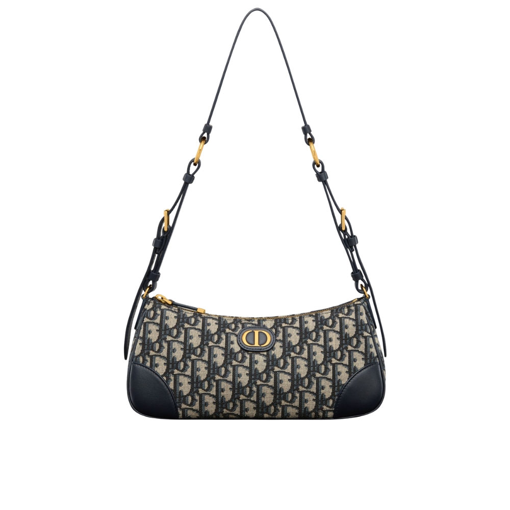 DIOR 30 MONTAIGNE WANDERLUST MINI BAG BLUE 26CM S2398UTZQ M928