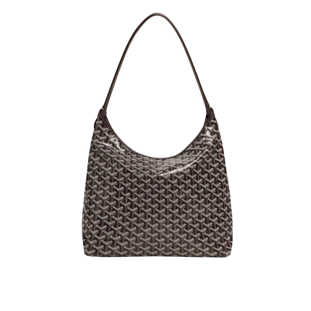 GOYARD BOHÈME HOBO BAG BLACK 33CM